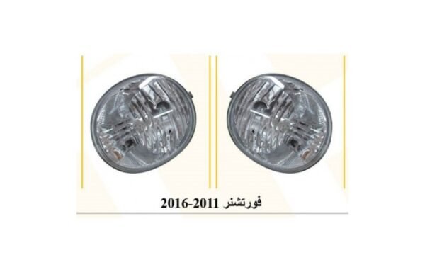 طقم كشاف ضباب تويوتا فورشنر 2011-2015 (صيني) - Toyota Fortuner 2011-2015 Fog Light Kit (Chinese Quality)