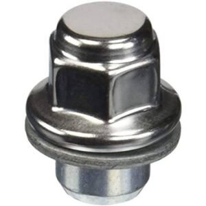 صامولة كفرات تويوتا قصيرة أصلي مع وردة مقاس 12x1.5 كروم - Toyota Short Mag Lug Nut