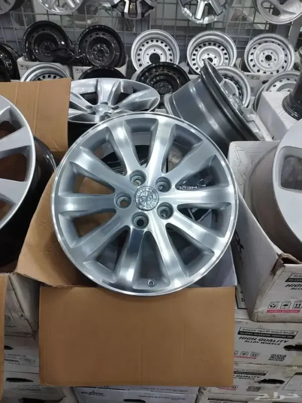 جنط تويوتا كامري 2000 - 2002 مقاس 15 كروم الجودة Toyota Camry 15 Inch Chrome Replacement Alloy 2000-2002