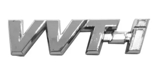شعار أحرف في في تي آي كروم للسيارات - VVT-i Chrome Car Letter Emblem Badge
