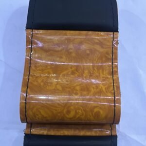 تلبيسة دركسون جلد تخشيب كلاسيك - Classic Wooden Pattern Leather Steering Wheel Cover