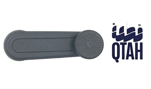 يد / مقبض رفع وتنزيل زجاج الباب تويوتا هايلكس - رصاصي - أصلي وكالة / Genuine OEM Toyota Hilux Manual Window
