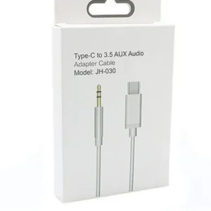 كابل محول صوت ذكي من النوع C إلى AUX - استمتع بموسيقاك المفضلة في كل مكانType-C to 3.5mm AUX Audio Cable