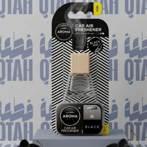 معطر جو للسيارة أروما كار زجاجة تعليق برائحة بلاك الفاخرة