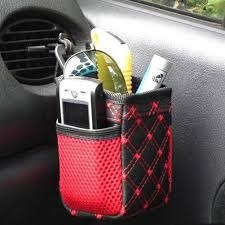جيب منظم وحقيبة تخزين صغيرة لفتحة مكيف السيارة HB-1 HB0805 - HB-1 Car Air Vent Storage Pocket Organizer Bag