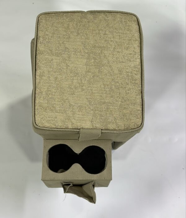 تكاية وسطية تويوتا شاص قماش برنو بيج سادة Toyota Shas Beige Center Console Box