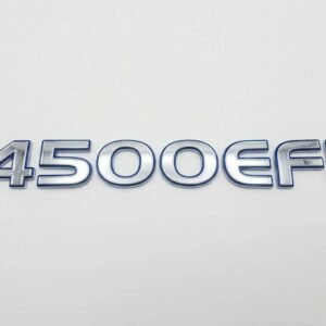 استيكر رقم /324 4500EFI ذهبي-رصاصي