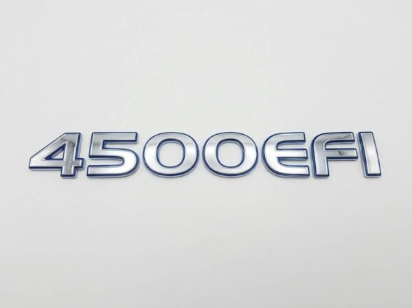 استيكر رقم /324 4500EFI ذهبي-رصاصي